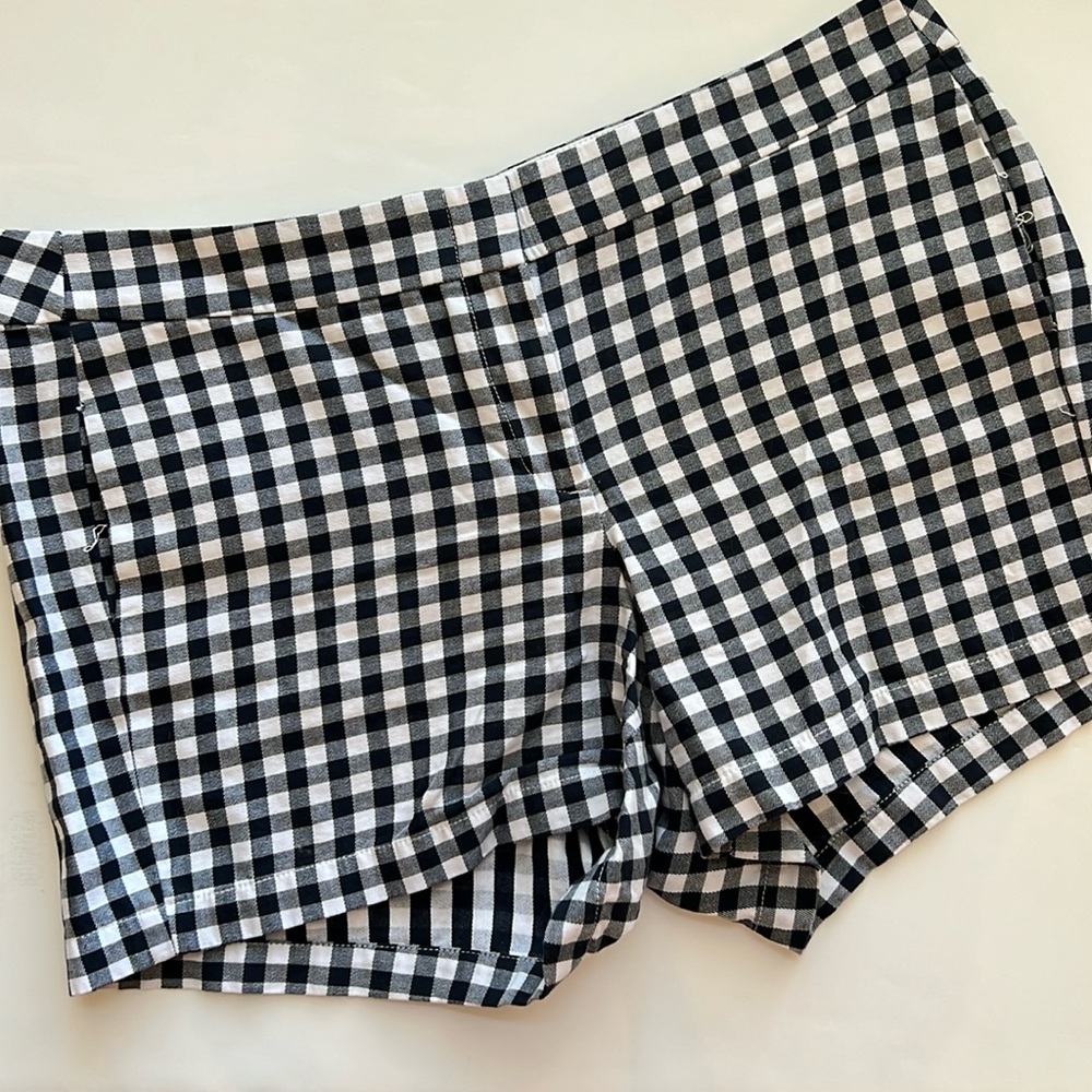 J Crew Gingham Shorts 14